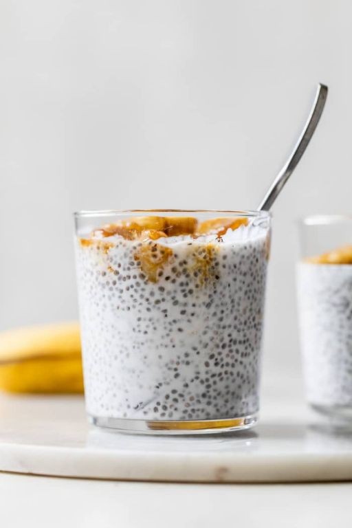 Cucumber and Coconut Chia Pudding
