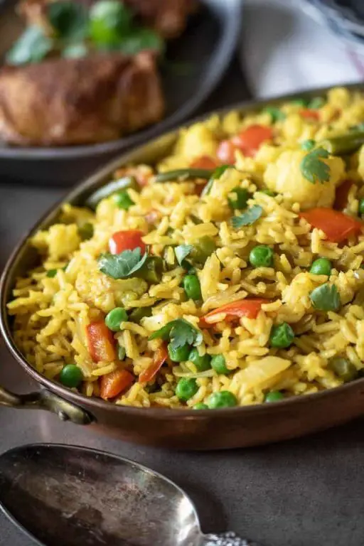 Curried Vegetable Basmati Rice