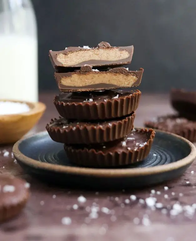 Dark Chocolate Almond Butter Cups