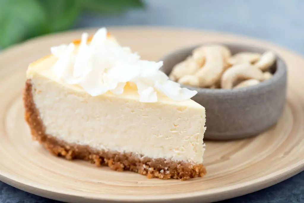 Decadent Cheesecake with Cashew Cream Instead of Eggs