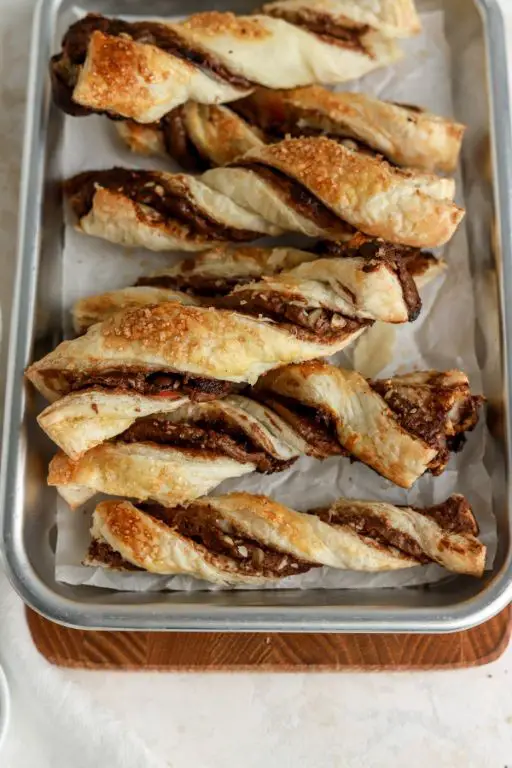 Decadent Chocolate Puff Pastry Twists