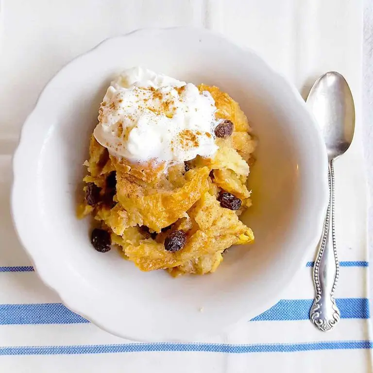 Decadent Crockpot Bread Pudding