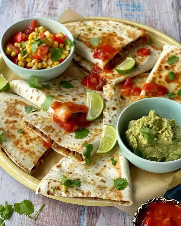 Delicious Beef Quesadillas with Guacamole