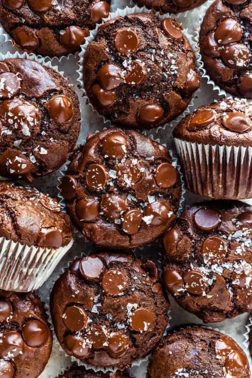 Double Chocolate Chip Muffins