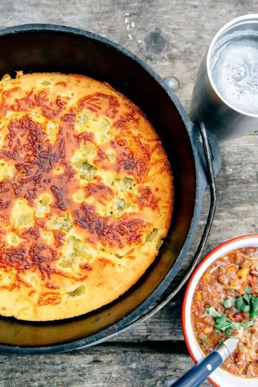 Dutch Oven Cornbread