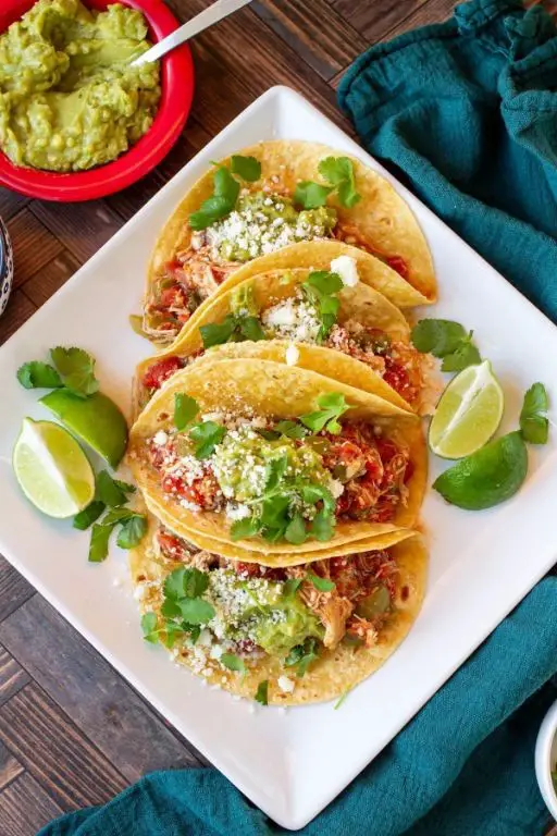 Easy 5-Ingredient Chicken Tacos
