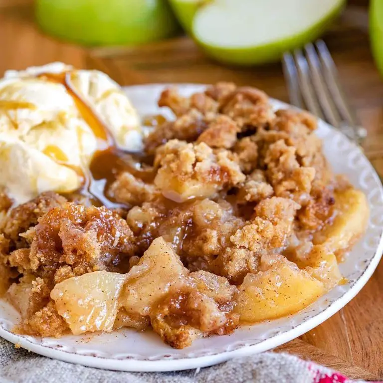 Easy Apple Crumble