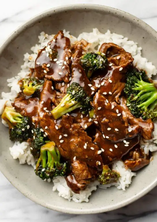 Easy Beef and Broccoli Bowl