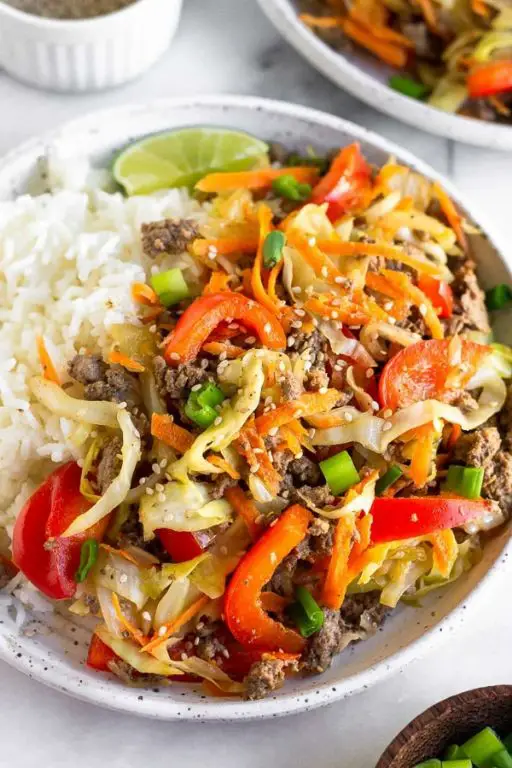 Easy Beef and Cabbage Stir-Fry