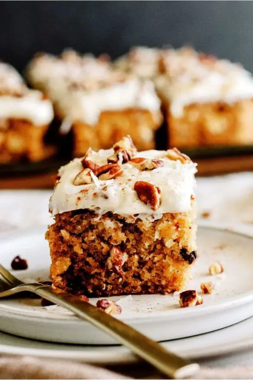 Easy Preachers Cake with Cream Cheese Frosting