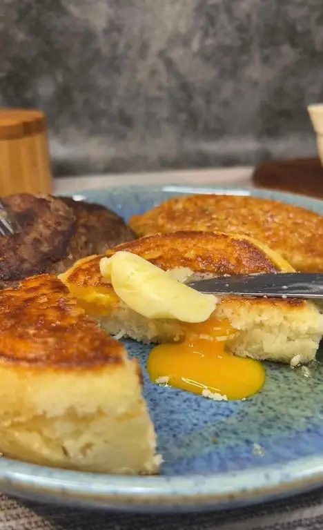 Egg Yolk-Enriched Pancakes