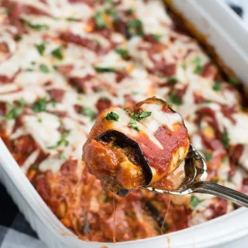 Eggplant Lasagna Rolls