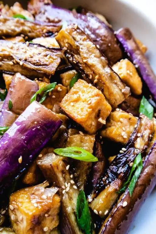 Eggplant and Tofu Stir-Fry