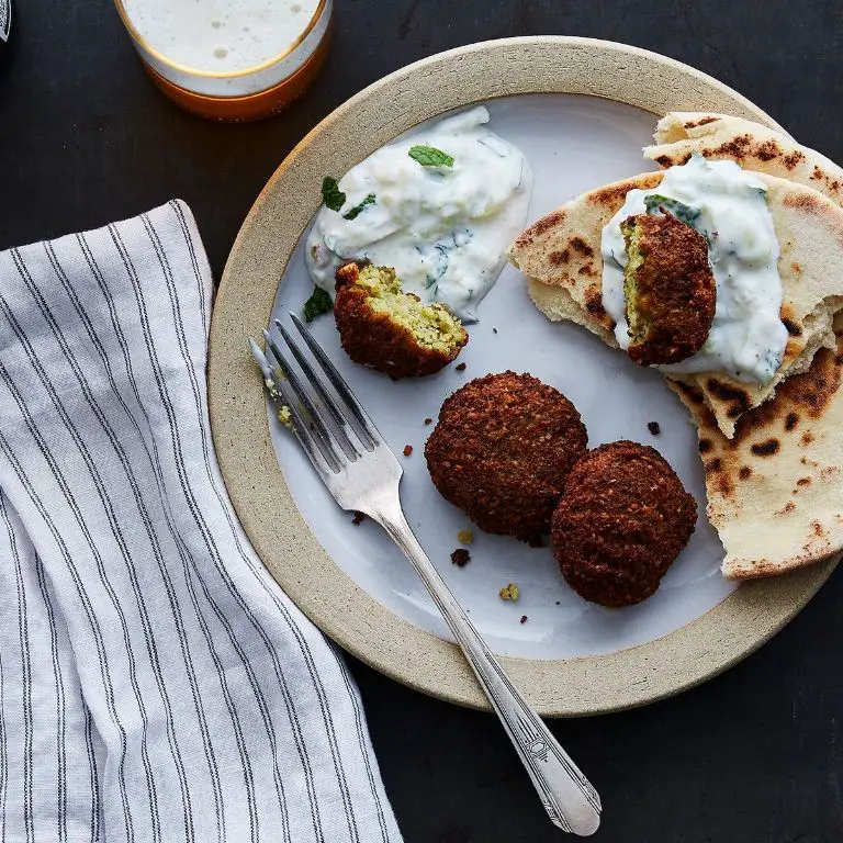 Falafel with Tzatziki Sauce