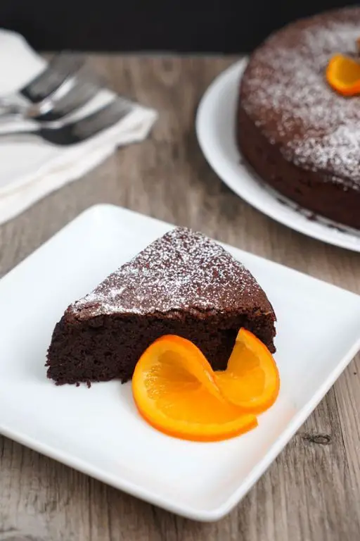 Flourless Chocolate Orange Cake