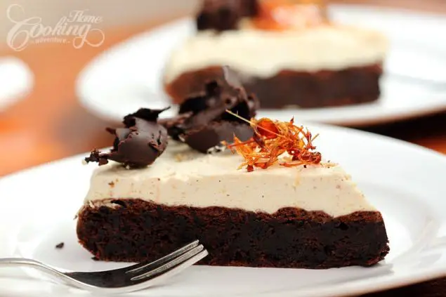 Flourless Chocolate Salted Caramel Cake