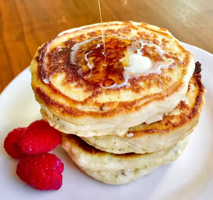Fluffy Vegan Pancakes with Flaxseed Egg Substitute