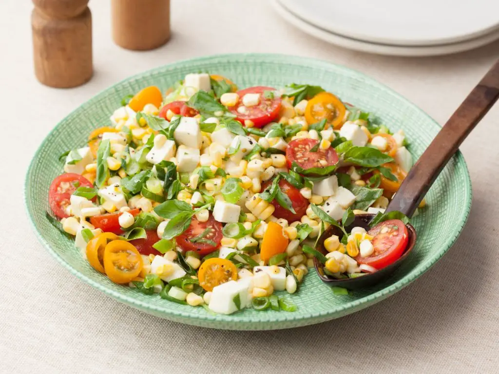 Fresh Corn and Tomato Salad