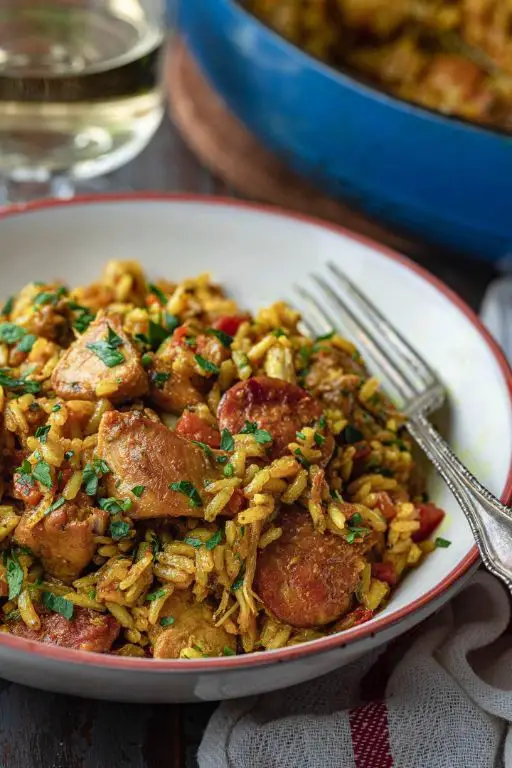Galinhada (Brazilian Chicken and Rice)
