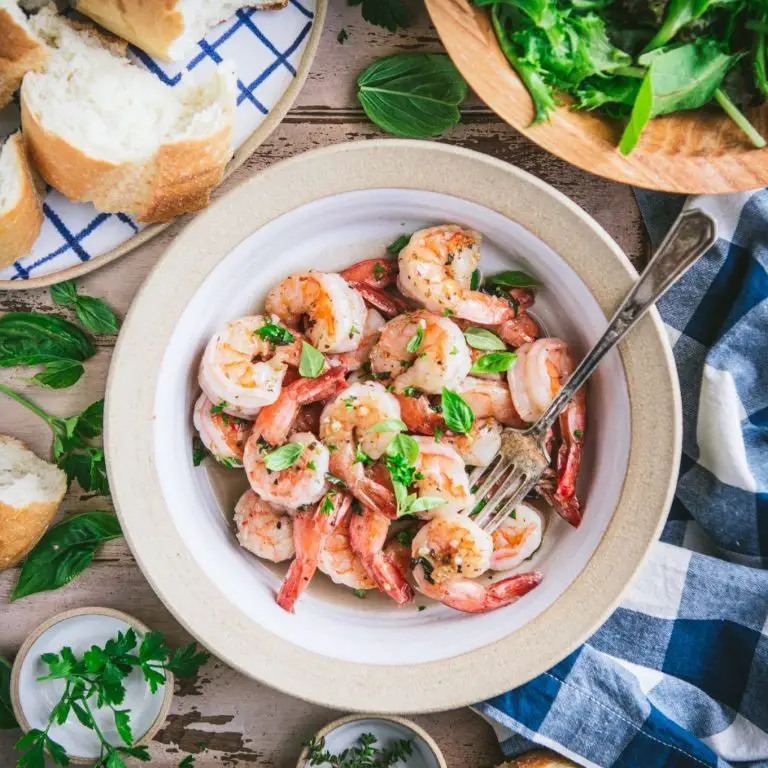 Garlic Butter Shrimp with Worcestershire Sauce