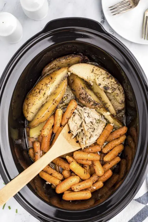 Garlic Butter Slow Cooker Chicken Breast