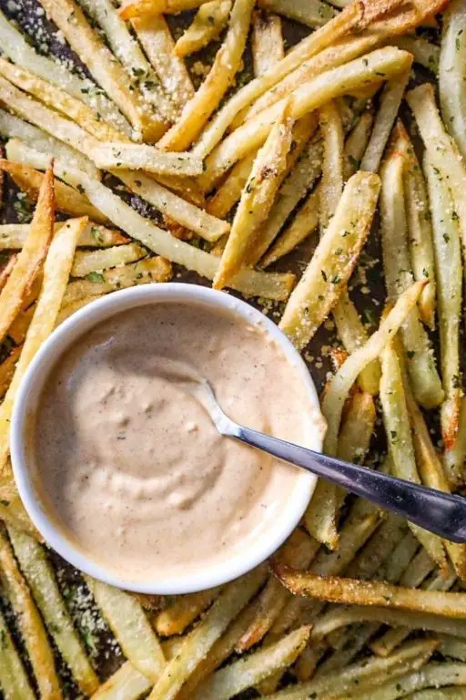 Garlic Parmesan Pommes Frites