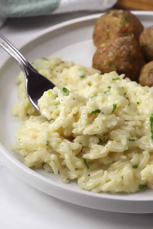 Garlic Parmesan Rice