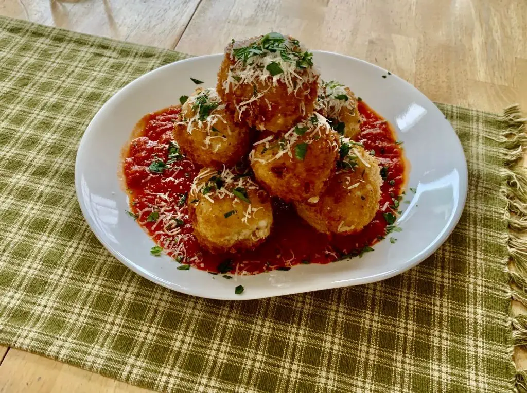 Golden Brown Arancini