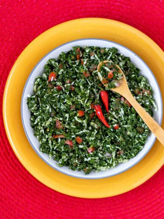 Gotu Kola Sambol: Sri Lankan Herb Salad