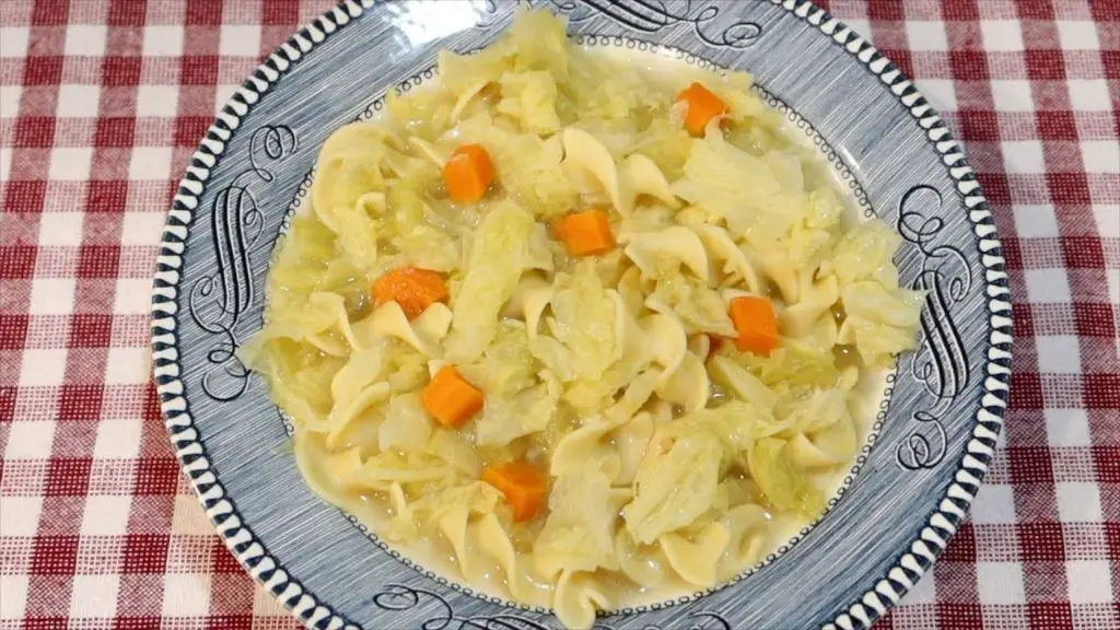 Great Depression Cabbage Soup