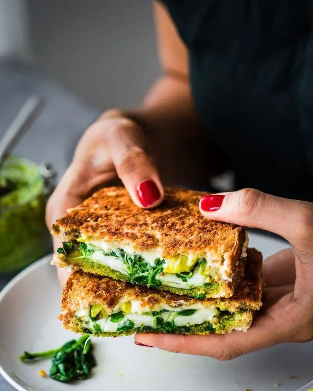 Green Goddess Grilled Cheese