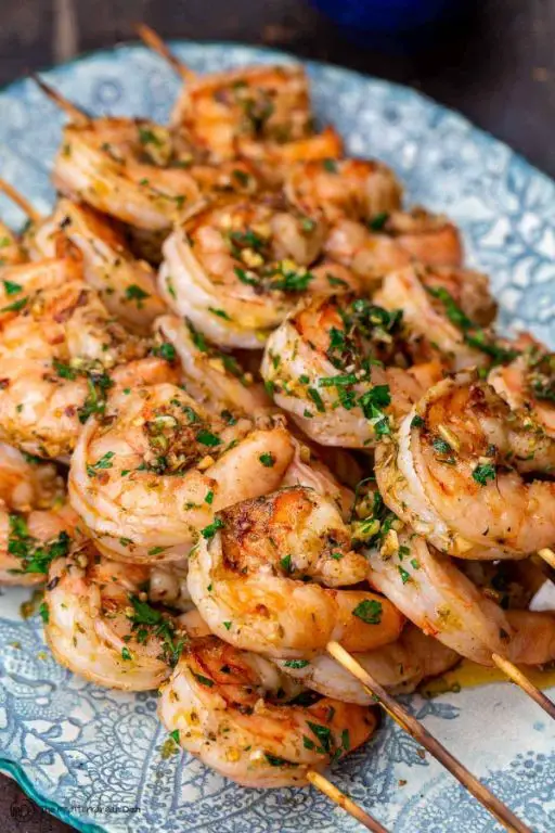 Grilled Shrimp Skewers with Zesty Marinade