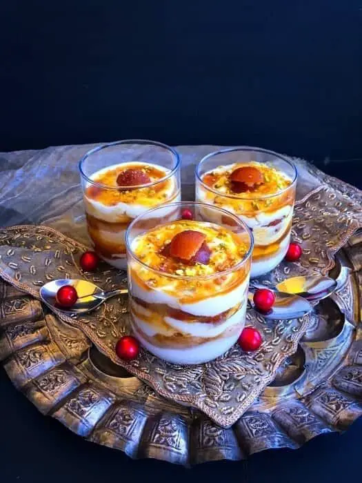 Gulab Jamun Parfait