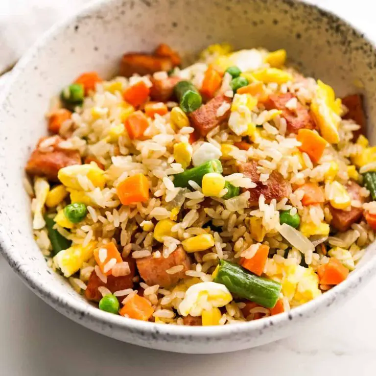 Hawaiian Fried Rice with Spam