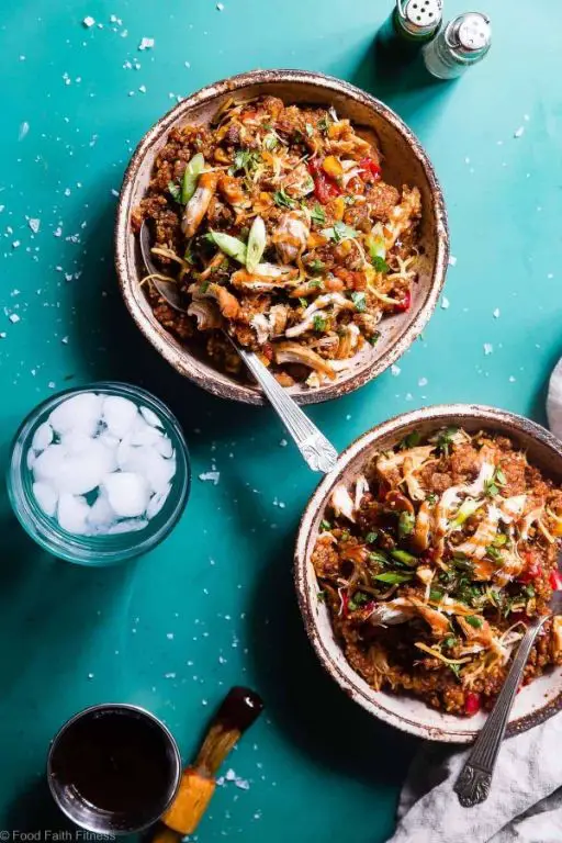 Healthy Crockpot Quinoa Casserole