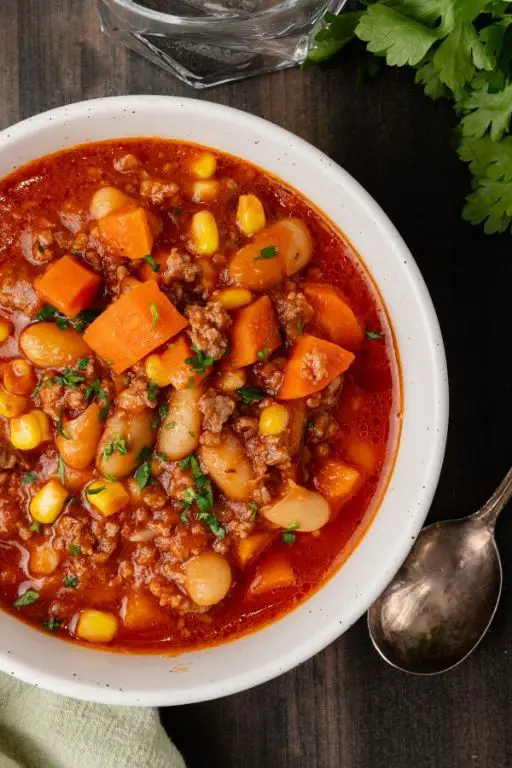 Hearty 16 Bean Soup with Beef