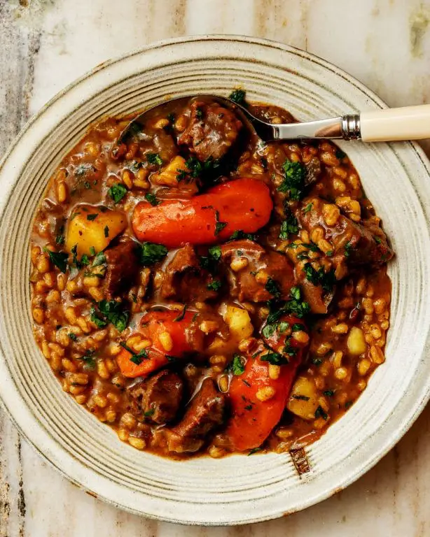 Hearty Beef and Barley Stew