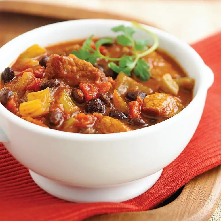 Hearty Beef and Bean Chili