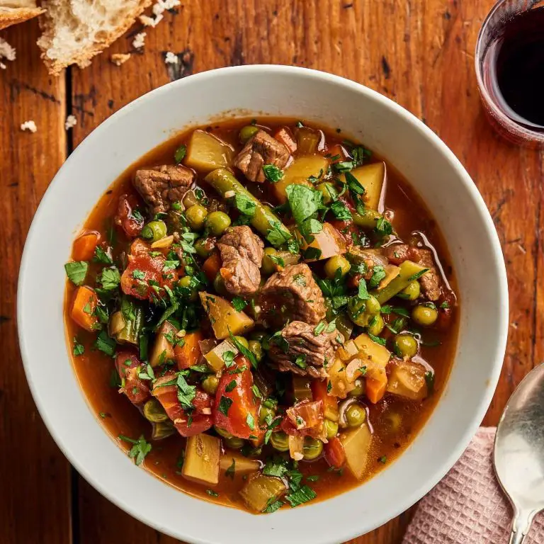 Hearty Beef and Vegetable Soup