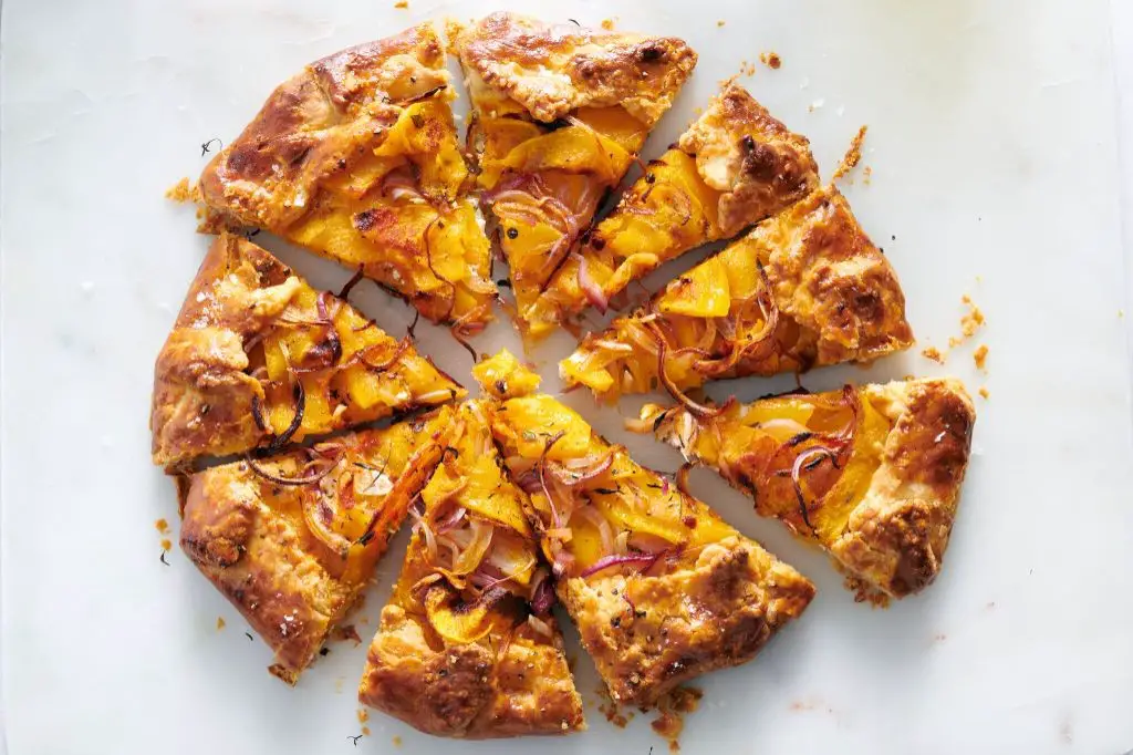 Herbed Squash and Goat Cheese Galette
