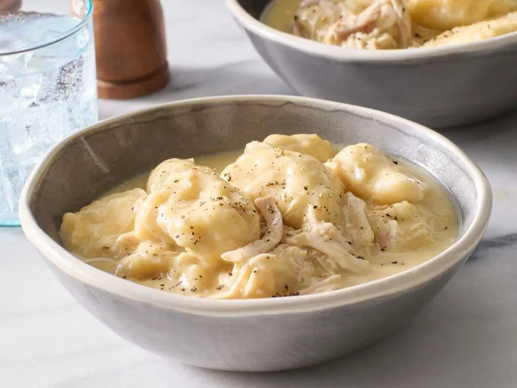 Homemade Chicken and Dumplings