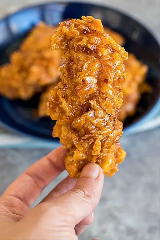 Honey Garlic Glazed Chicken Tenders