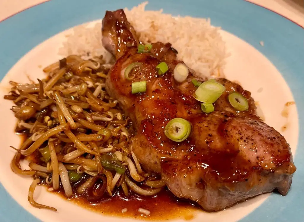 Honey Glazed Pork Cushion Steaks