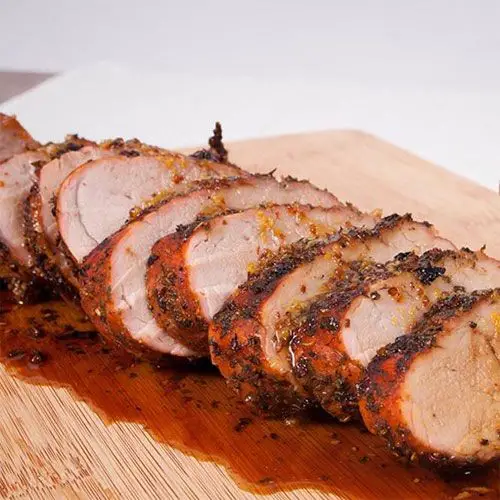 Honey Mustard Glazed Pork Tenderloin