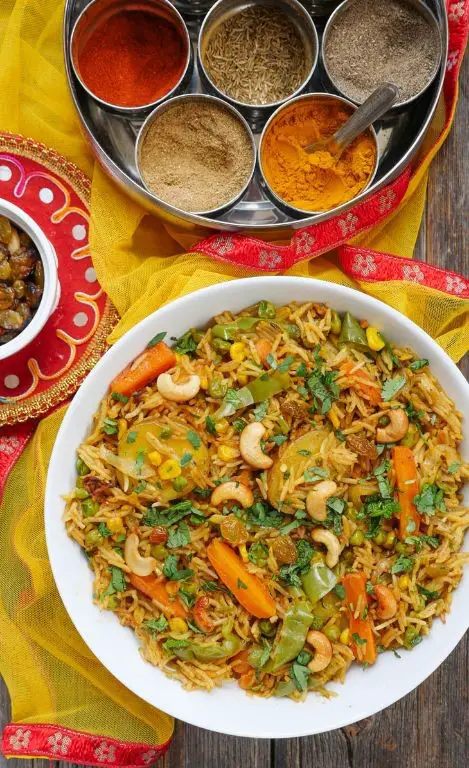 Instant Veggie Biryani