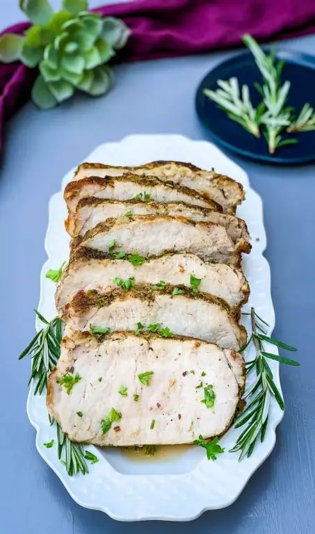 Italian Herb Air Fryer Pork Loin