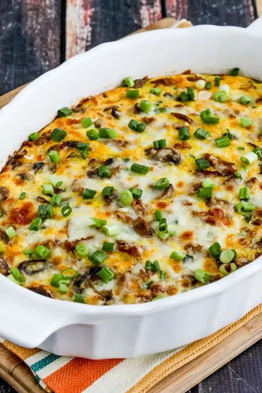 Italian Sausage Breakfast Casserole