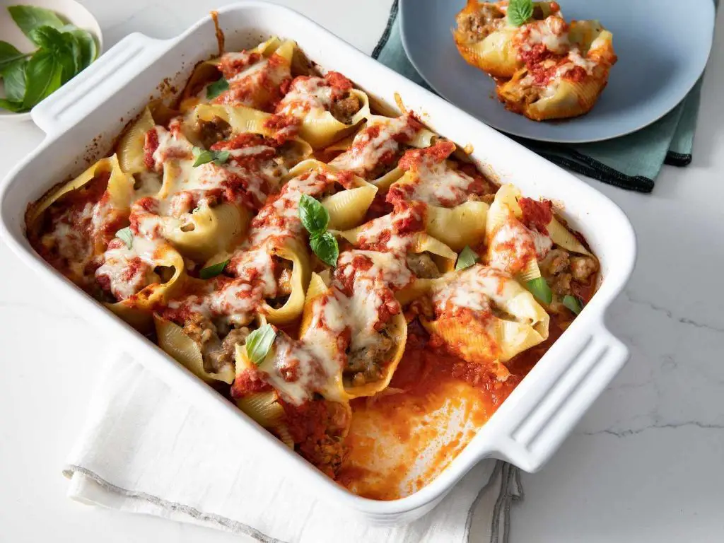 Italian Sausage and Ricotta Stuffed Shells