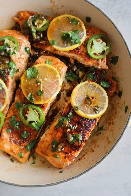 Jalapeno Honey Glazed Salmon