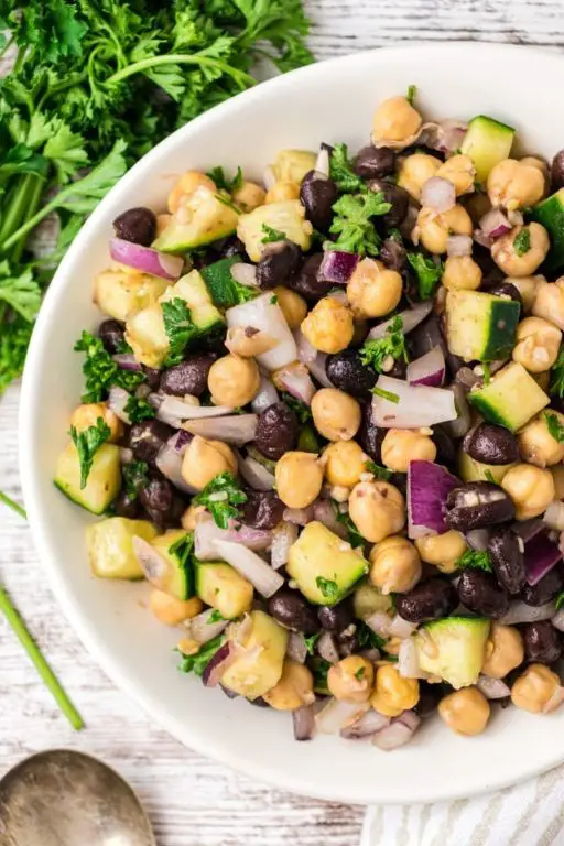 Kidney Bean Salad with Balsamic Glaze